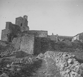 Vista de Sant Pere d' Àger, 1920 - Salvany i Blanch, Josep, 1866-1929