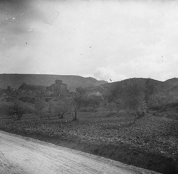 Vista del poble de Camarasa - 1918 - Salvany i Blanch, Josep, 1866-1929 